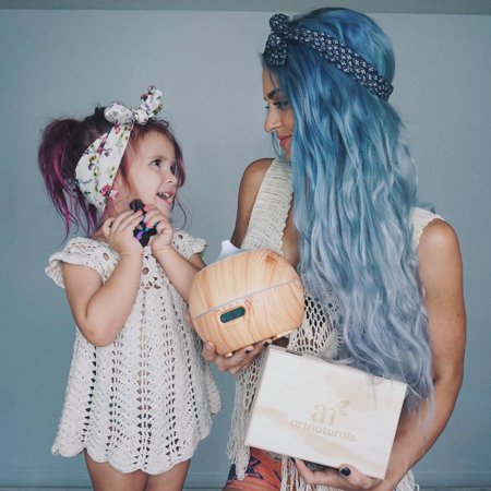 Artnaturals Essential Oil Diffuser Sound Machine Diffuser & Essential Oil Gift Set (300ml Tank & Top 8 Set)