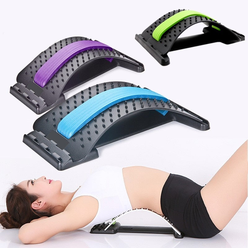 Back Stretcher Pillow - Back Massager For Back Pain Relief, Lumbar