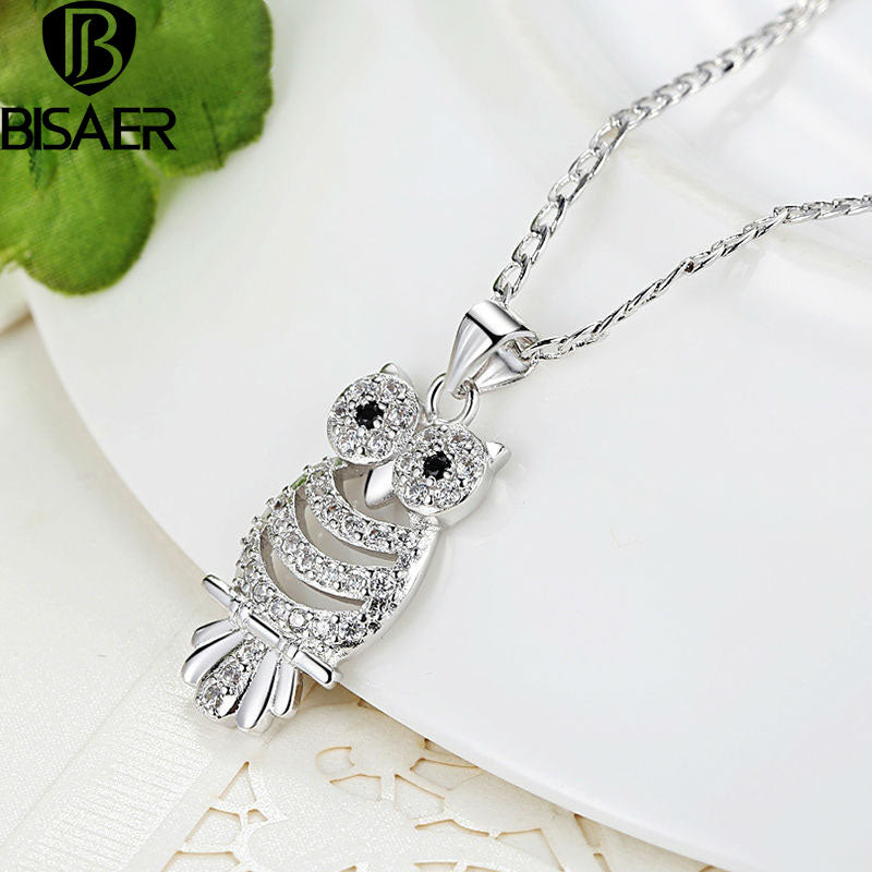 Owl Pendant Necklace Retro - Capital Elements 2 Wellness and Fitness