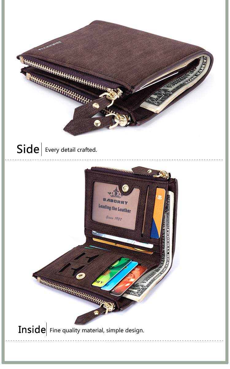 Purse for men genuine leather leather. Youth security RFID anti-scan  lock-young man wallet with card holder-designed in Spain 205544 - AliExpress