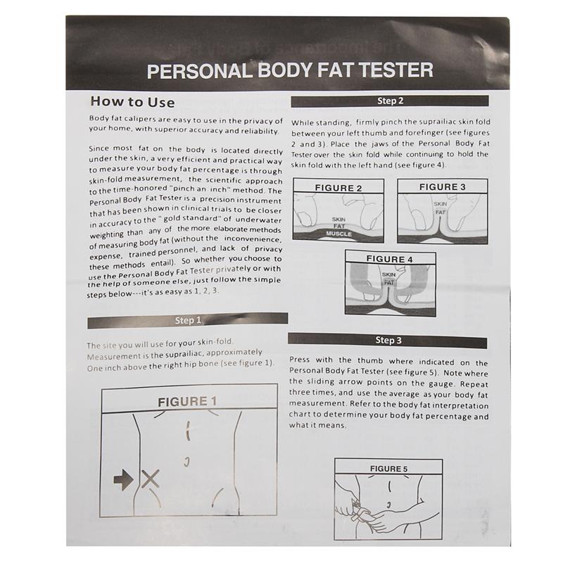 Guide to the Personal Body Fat Tester