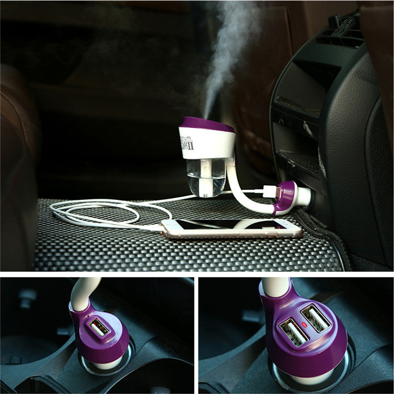Car Diffuser with USB Charger - Capital Elements 2 Wellness and Fitness